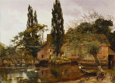Mlýn na Avonu, 1886 od John Arthur Lomax