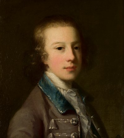 Portrét George Bynga, 4. vikomta Torringtona (1740-1812) jako chlapce, kolem 1750-87 (olej na plátně) od John Astley