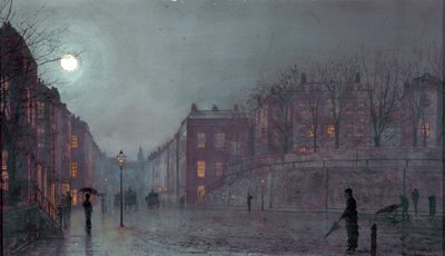 Pohled na Hampstead, Londýn, 1882 od John Atkinson Grimshaw