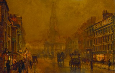 Blackman Street, čtvrť od John Atkinson Grimshaw