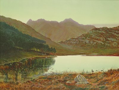 Blea tarn od John Atkinson Grimshaw
