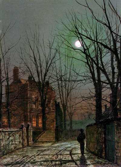 Ve světle měsíce, 1882. od John Atkinson Grimshaw