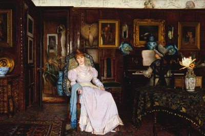 Sladký domov od John Atkinson Grimshaw
