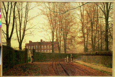 Jít do kostela, 1880 od John Atkinson Grimshaw