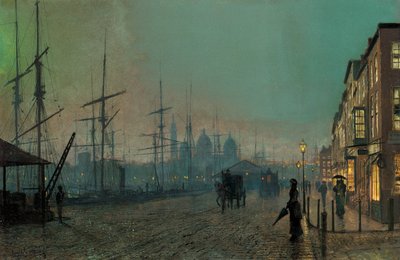 Humber Dockside, 1881 od John Atkinson Grimshaw