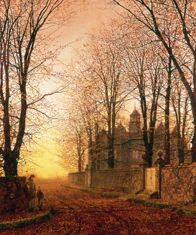 Ve zlatém dávném čase, c.1870 od John Atkinson Grimshaw