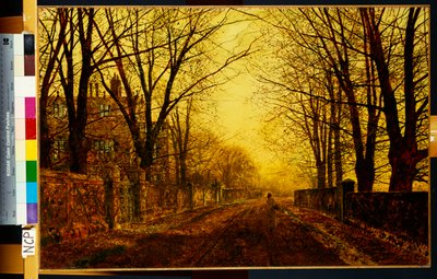 Nokturno ve zlatě, 1872 od John Atkinson Grimshaw