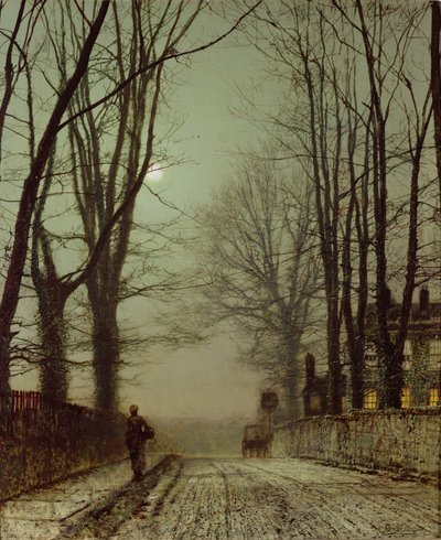 Putney Park Lane od John Atkinson Grimshaw