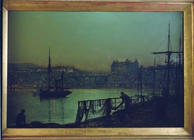 Scarborough: Světla od John Atkinson Grimshaw