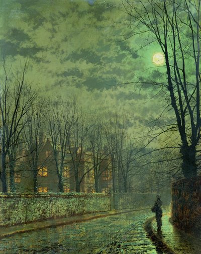 Neznámý obrázek od John Atkinson Grimshaw