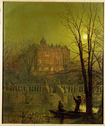 Pod měsíčními paprsky, 1882 od John Atkinson Grimshaw
