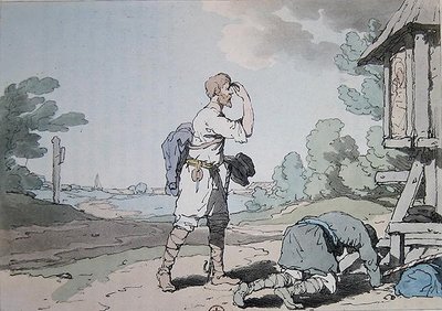 Ruští poutníci od John Augustus Atkinson