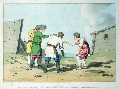 Swee Game, 1803 od John Augustus Atkinson