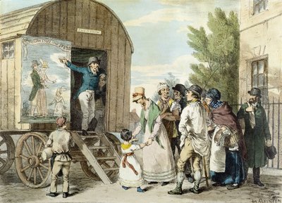 The Fairs: The Show, c.1821 od John Augustus Atkinson
