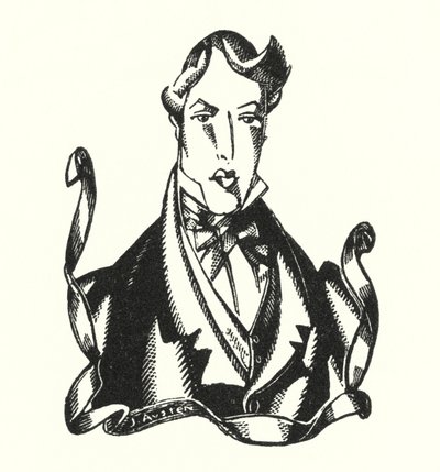 Finis ilustrace pro Dona Juana od Lorda Byrona (litho) od John Austen
