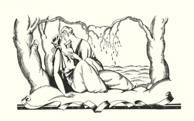 Ilustrace pro Dona Juana od Lorda Byrona (litho) od John Austen