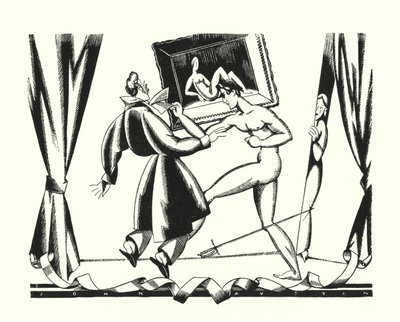 Ilustrace pro Dona Juana od Lorda Byrona (litho) od John Austen
