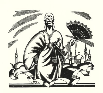 Ilustrace pro Dona Juana od Lorda Byrona (litho) od John Austen