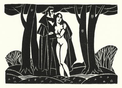 Ilustrace pro Madame Bovary od Gustava Flauberta (litho) od John Austen