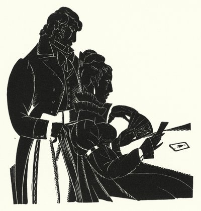 Ilustrace pro Madame Bovary od Gustava Flauberta (litho) od John Austen