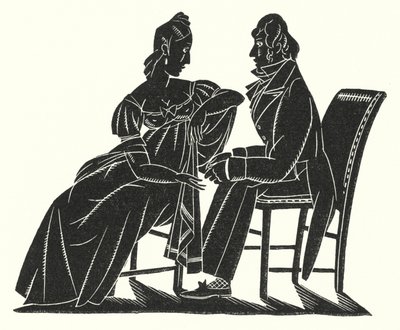 Ilustrace pro Madame Bovary od Gustava Flauberta (litho) od John Austen
