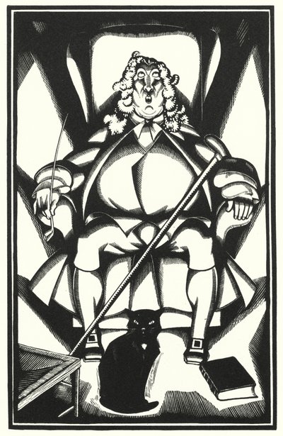 Ilustrace pro Tristram Shandy od Laurence Sterne (litho) od John Austen