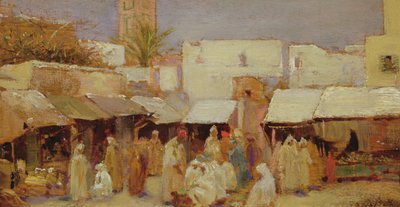 Tržiště, Tanger od John Bagnold Burgess