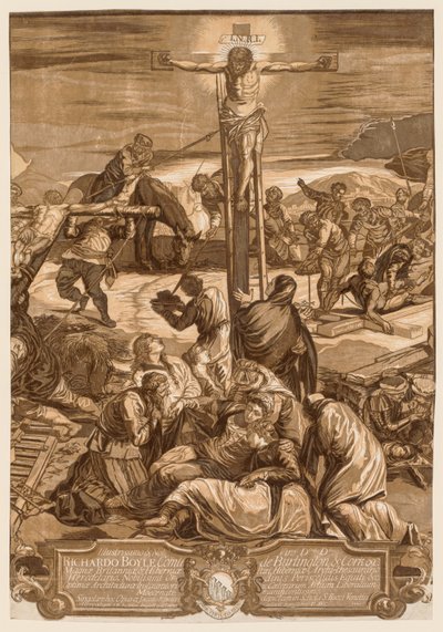 Ukřižování, 1741. od John Baptist Jackson