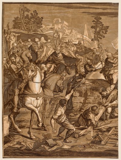 Ukřižování, 1741. od John Baptist Jackson
