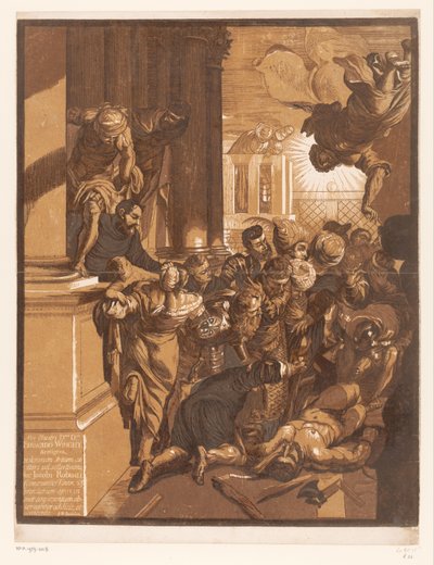 Marcus zachrání otroka před jeho mučením Umělecká díla benátských mistrů (název série) Opera selectiora (název série) od John Baptist Jackson