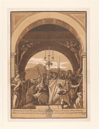 Představení Krista v chrámu Umělecká díla benátských mistrů (název série) Opera selectora (název série) od John Baptist Jackson