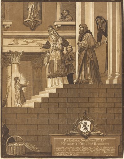 Představení Panny Marie v chrámu od John Baptist Jackson