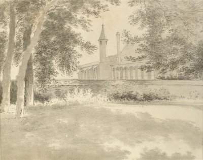 Balliolská kaple a knihovna z háje, 2. srpna 1783 od John Baptist Malchair