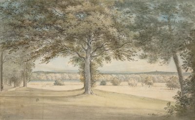 Kirtlington Park, 9. října 1783 od John Baptist Malchair