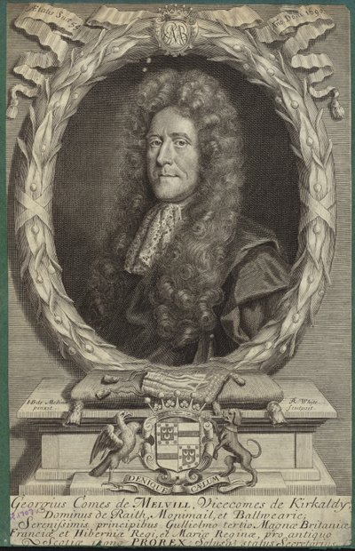 Portrét George Melville, hrabě z Melville od John Baptist de Medina