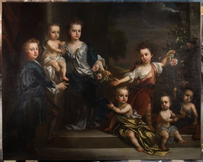 Portrét sedmi dětí Charlese Seymoura, 6. vévody ze Somersetu. od John Baptiste Closterman