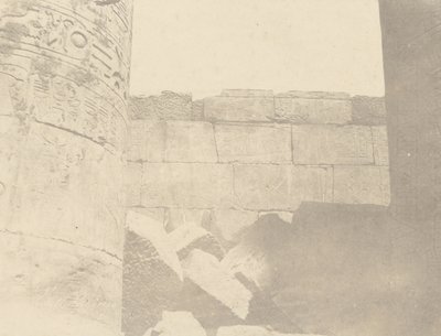 Karnac, Hypostyle Hall, North Wall (Inside Face) od John Beasly Greene