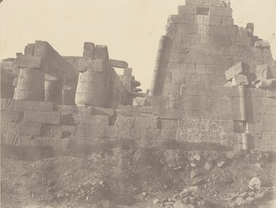 Karnac, Hypostyle Hall, North Wall, Exterior Face, N ° 1 bis od John Beasly Greene