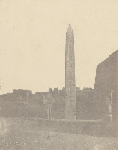 Louqsor, Obelisk (západní strana) od John Beasly Greene