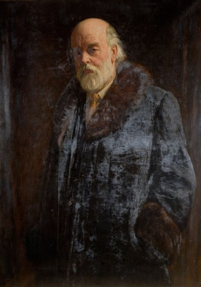 Portrét sira Olivera Lodge, 1923. od John Bernard Munns