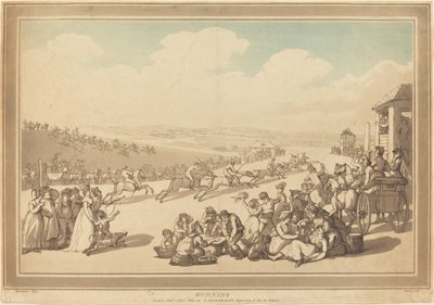 Běh od John Bluck after Thomas Rowlandson