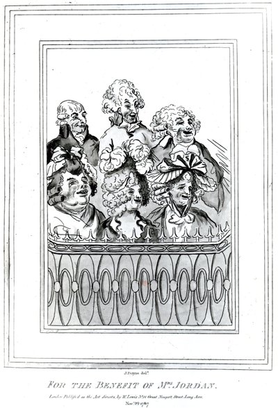 Ve prospěch paní Jordan, 1787 (rytina) od John Boyne