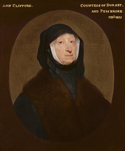Lady Ann Cliffordová, hraběnka z Dorsetu a Pembroke († 1675) od John Bracken