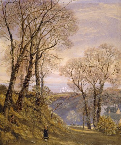 února na Isle of Wight, 1866 od John Brett