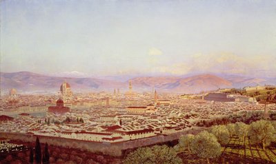 Florencie z Bellosguarda od John Brett