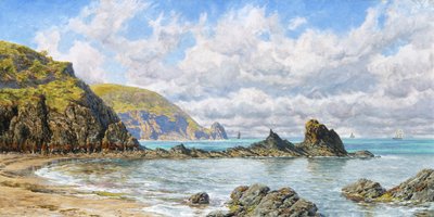 „Forest Cove, Cardigan Bay“, 1883 od John Brett