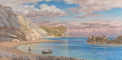 Man of War Rocks, pobřeží Dorsetu od John Brett