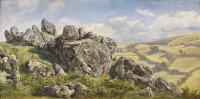 Studium pro Chagford od John Brett