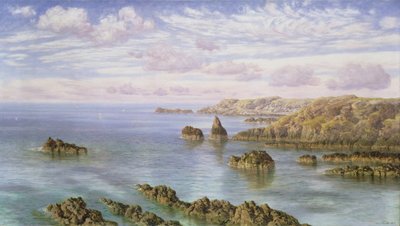 Jižní pobřeží Guernsey od John Brett