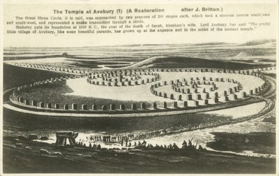 Avebury, Wiltshire od John Britton